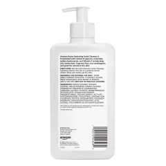 Amazon Basics Moisturizing Facial Cleanser, 12 fluid ounces, 1 pack