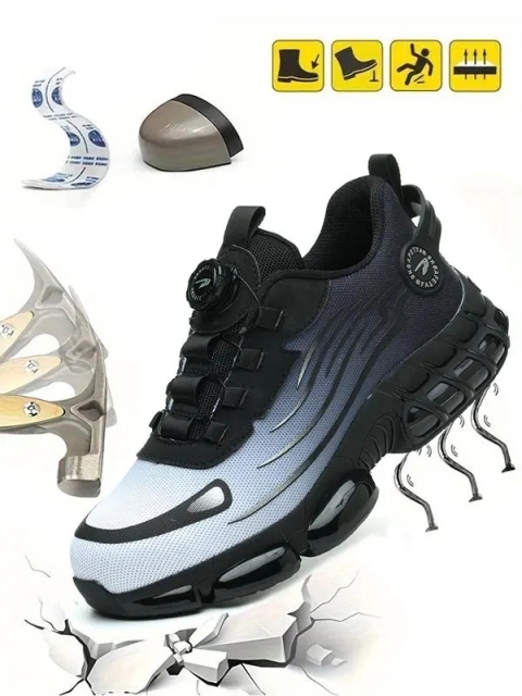 Men’s Low Top Safety Shoes - Anti-Collision Anti-Piercing
