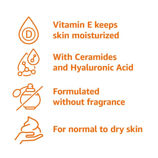 Amazon Basics Moisturizing Facial Cleanser, 12 fluid ounces, 1 pack