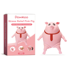 Pink Pig Toy Creative Cartoon Design Happy Experience Add Fun Cute Fun Entertainment Toys