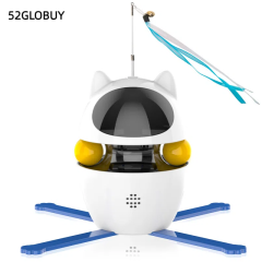 Cross-border New Cat Teasing Toys, Intelligent Cat Teasing Sticks, Food Leaking Balls, Self-entertaining and Boring-relieving Cat Toys, Pet Supplies
