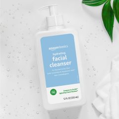 Amazon Basics Moisturizing Facial Cleanser, 12 fluid ounces, 1 pack