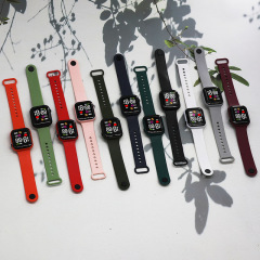 Neu 10086 Liebe Stil Quadrat Paar Uhr Sport Stil LED Elektronische Uhr Student Elektronische Uhr