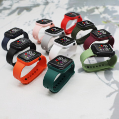 Neu 10086 Liebe Stil Quadrat Paar Uhr Sport Stil LED Elektronische Uhr Student Elektronische Uhr
