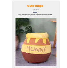 Honey Jar Cat Nest, Winter Warmth Cat Nest, Internet Celebrity, Cute Cartoon, Four Seasons Universal Dog Nest Hair Replacement