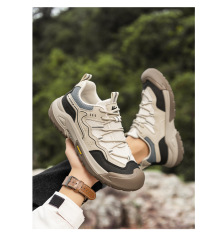 2025 New Summer Outdoor Mountaineering, Work, and Labor-Protection Sports Casual Shoes with Anti-Slip, Wear-Resistant and Breathable Features