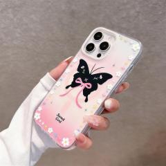 New Arrival 3D Butterfly & Bow Starry Sparkles Phone Case Sweet Cool Style