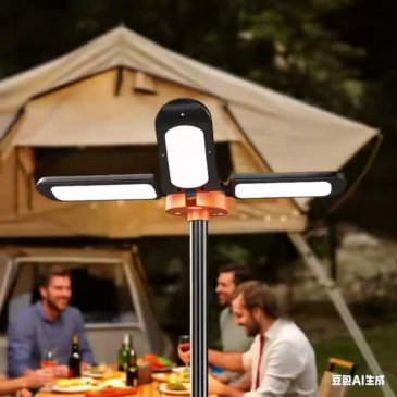 Conpex TW-TRP-01 Multi-Functional Camping Light 2.5m Tripod 9500LM Adjustable LED Work Light with Remote Control