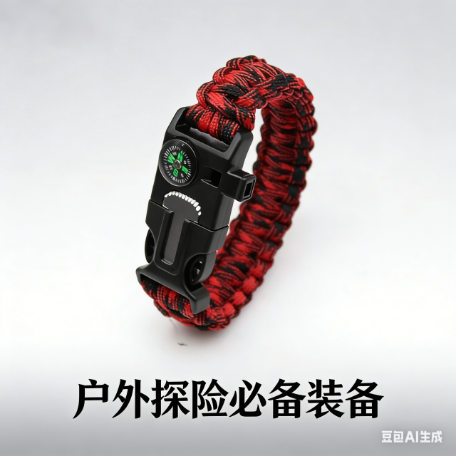 TrailGuard Pro 户外应急求生手链