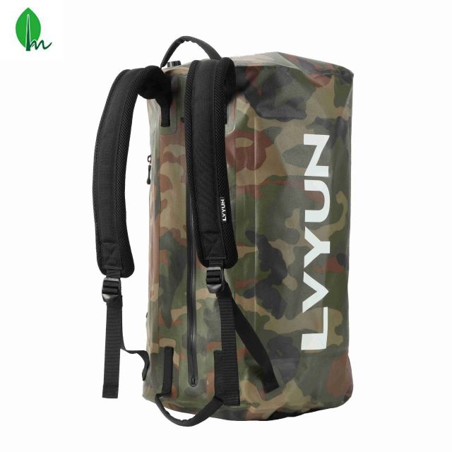 Waterproof 30L Hiking Backpack - PVC/TPU Multi-Scene Outdoor Bag for Camping, Fishing, Cycling, Beach (BSCI/GRS Certified)