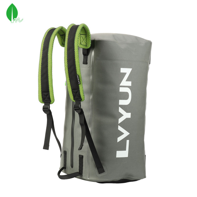 Waterproof 30L Hiking Backpack - PVC/TPU Multi-Scene Outdoor Bag for Camping, Fishing, Cycling, Beach (BSCI/GRS Certified)
