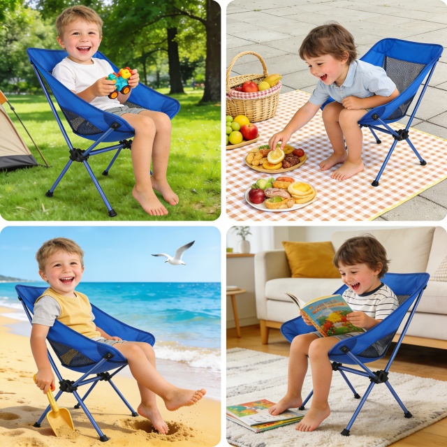 儿童便携折叠露营椅Kids Portable Folding Camping Chair