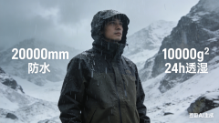 3-in-1 Multi-functional Hardshell Jacket