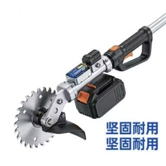 Grass cutter, extended hedge trimmer, hedge trimmer, pruner, brush cutter, universal wide‑band trimmer, weed cutter, lawn mower.