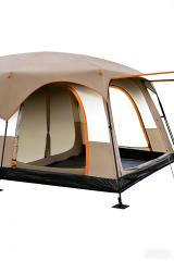 2- Bedroom 1- Living Room Large Space Camping Tent, Portable Foldable Sun Protection & Waterproof Tent for Outdoor Camping, Park Picnic