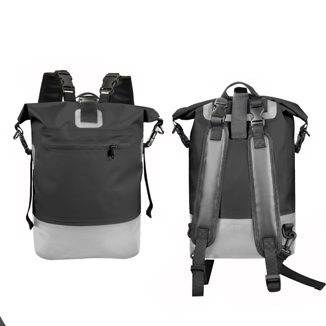 New Arrival Waterproof Dry Bag Backpack, Foldable PVC Bucket Bag with Dry-Wet Separation, Lightweight for Outdoor Rafting Swimming Hiking Camping Beach