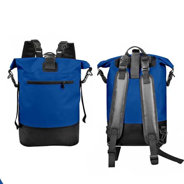 New Arrival Waterproof Dry Bag Backpack, Foldable PVC Bucket Bag with Dry-Wet Separation, Lightweight for Outdoor Rafting Swimming Hiking Camping Beach