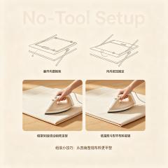 Foldable Cotton‑Linen Storage Bin, Large Capacity Clothes Organizer
