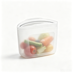 Reusable Silicone Food Storage Bags, BPA Free Leakproof Stand Up Food Bags with MAX Scale, Microwave Freezer Safe for Kitchen Fridge Meal Prep