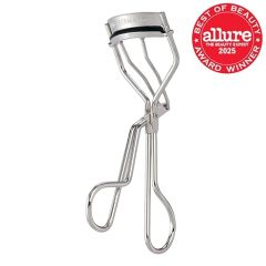 Professional Replaceable Silicone Pad Eyelash Curler, Ergonomic Non-Slip Handle Lash Curler for Long Lasting Curls