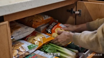 厨房收纳线水果篮:蔬菜制品悬挂和柜台篮