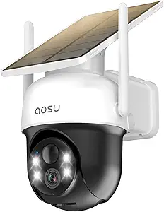 Wireless Outdoor Camera with Long Battery Life, Two Way Audio for Home Security, AI Motion Detection, Night Vision & Weatherproof Surveillance Camera