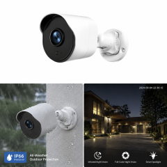 Wireless Outdoor Camera with Long Battery Life, Two Way Audio for Home Security, AI Motion Detection, Night Vision & Weatherproof Surveillance Camera