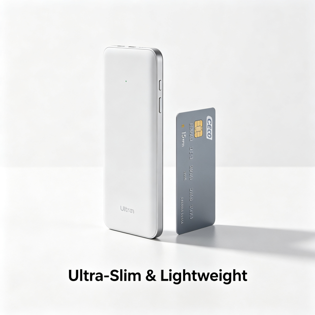 Qi2 Magnetic Wireless Power Bank 10000mAh, Slim Portable Charger