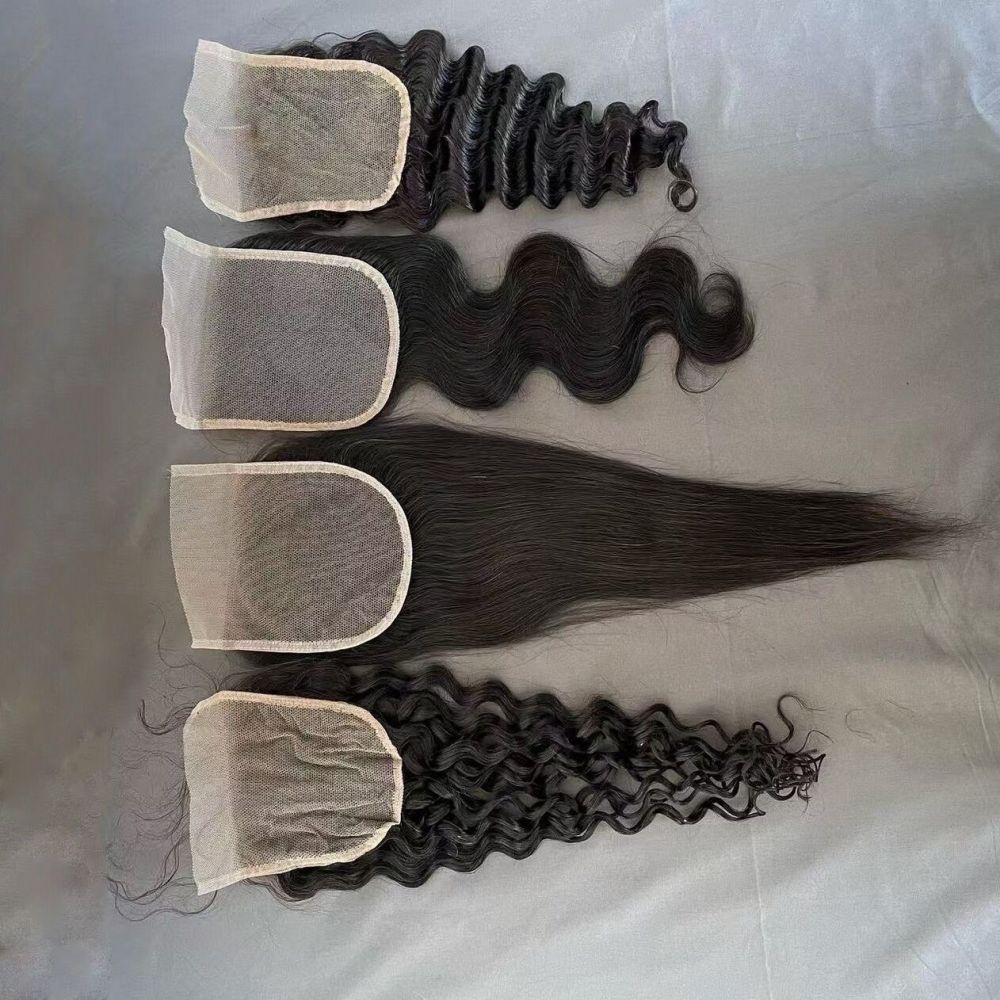 Natural Brazilian Kinky Curly Bundles With Closure Human Hair 3 Bundles remy  Hair Bundles With Closure