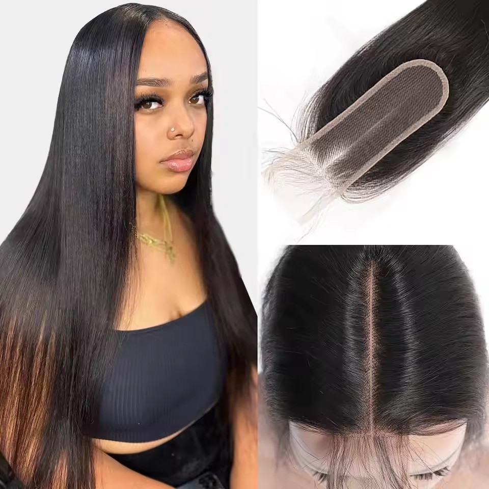 Natural Straight Hair Bundles With closure  remy l Human Hair 3  Bundles With Closure Brazilian Hair Weave Bundles