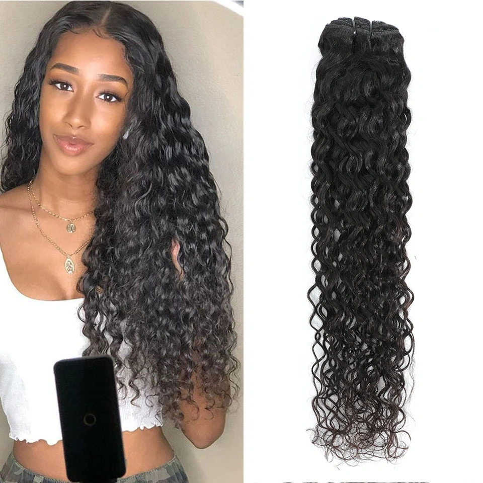 Natural black color Kinky Curly Clip in Hair Extension 120g/set clip-in Full Head set clip in hair exyensions