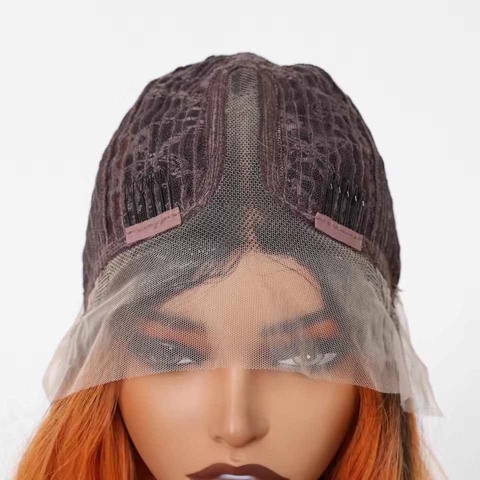 T Part 13*5*1 Lace Front Synthetic Wigs Straight Black Daily Party Middle Wig Hair for Women  Natural Use