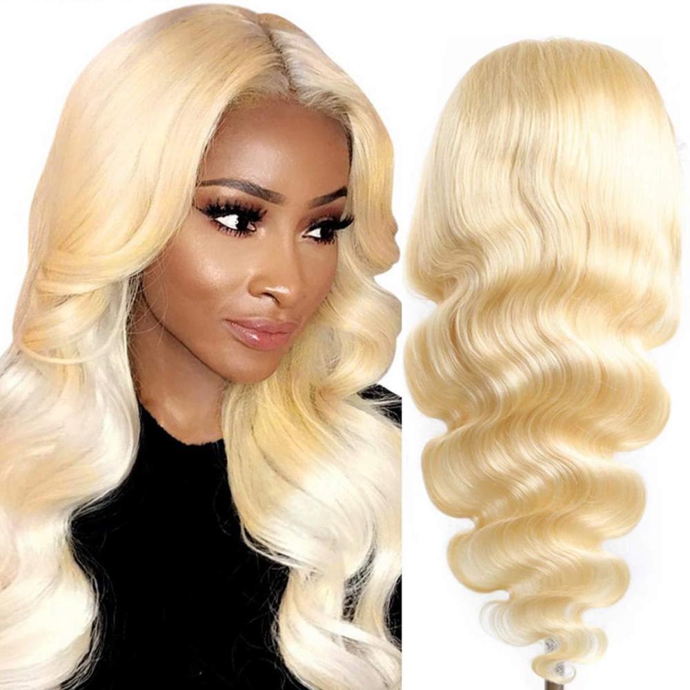 Blonde 613 Lace Front Wig Human Hair 13x4 Blonde Human Hair Wigs  Body Wave Lace Front Wigs