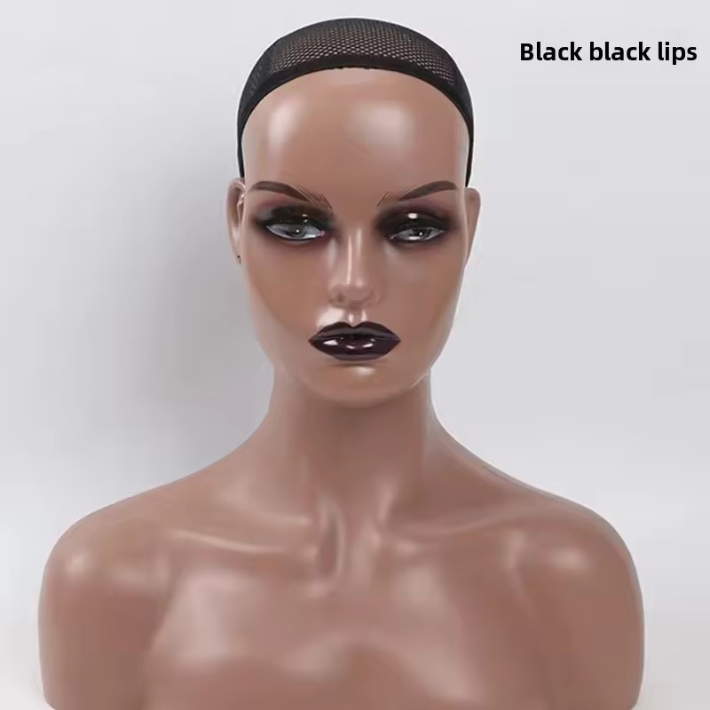Double Shoulder Half Body Wig Head Model Display Wig Hat Prop Stand Hair Extension And Wig Display Head