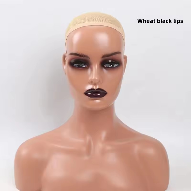 Double Shoulder Half Body Wig Head Model Display Wig Hat Prop Stand Hair Extension And Wig Display Head
