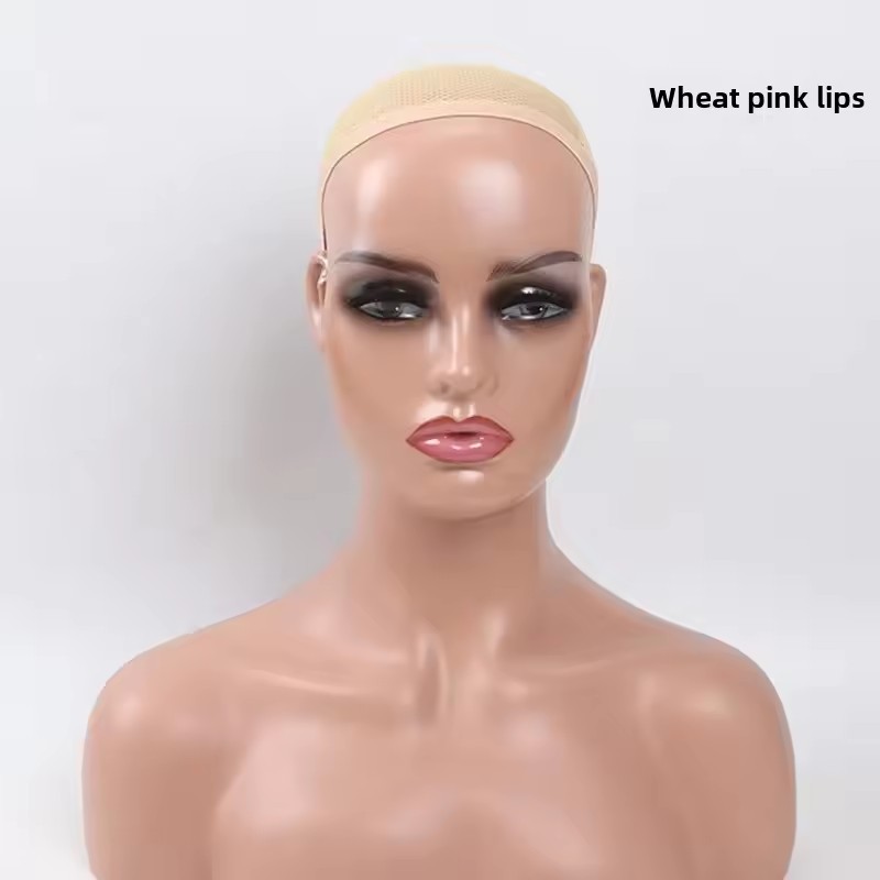 Double Shoulder Half Body Wig Head Model Display Wig Hat Prop Stand Hair Extension And Wig Display Head