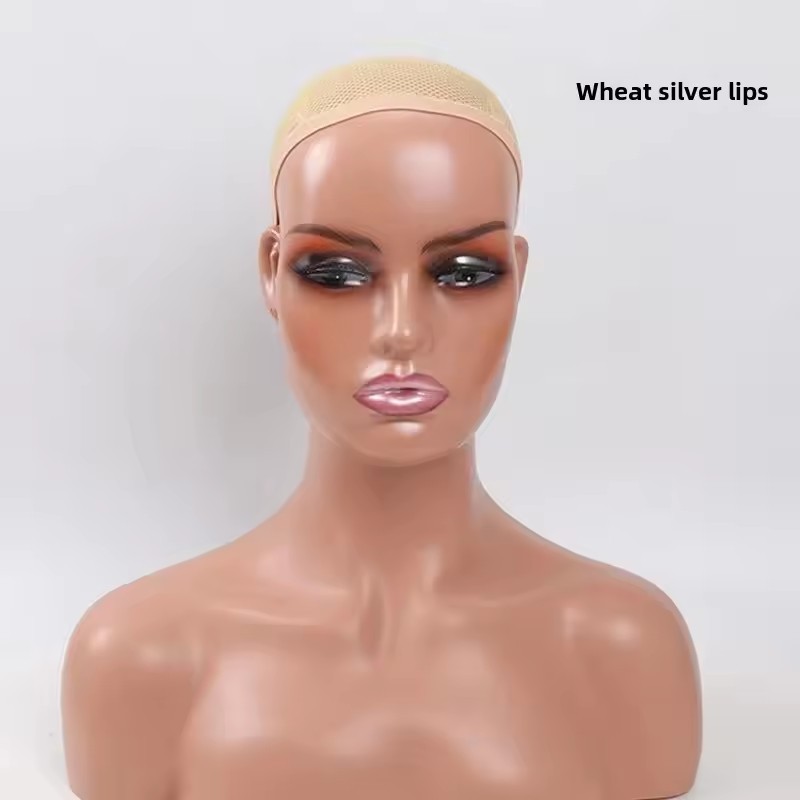 Double Shoulder Half Body Wig Head Model Display Wig Hat Prop Stand Hair Extension And Wig Display Head