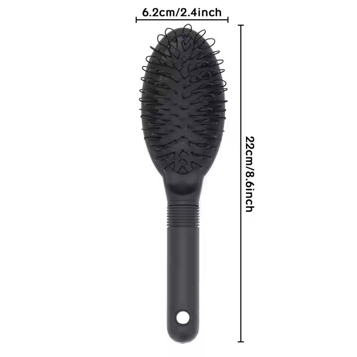 Loop Wig Brush Hair Extension Brush Detangling Loop Hair Brush for Natural Human and Synthetic Hair Wig Brush