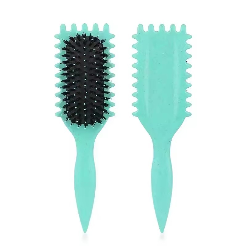 Women's Hair Comb Shaped Curly Hair Comb Multi Functional Scalp Massage And Anti-static Fluffy Hair Brush Hairstyle Tools