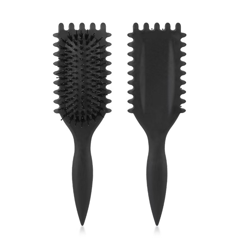 Women's Hair Comb Shaped Curly Hair Comb Multi Functional Scalp Massage And Anti-static Fluffy Hair Brush Hairstyle Tools