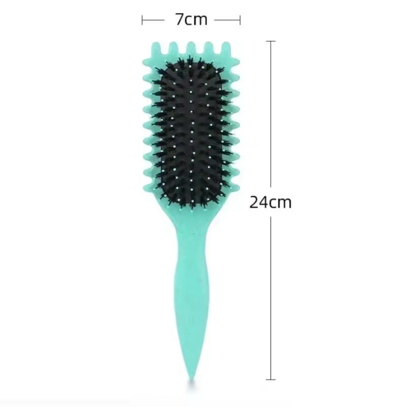 Women's Hair Comb Shaped Curly Hair Comb Multi Functional Scalp Massage And Anti-static Fluffy Hair Brush Hairstyle Tools