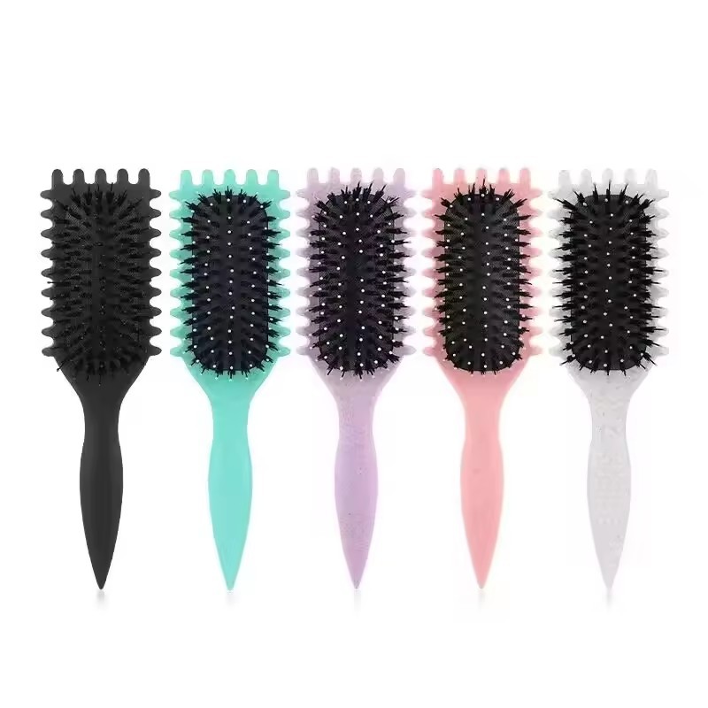 Jumping Hair Brush Massage  BrushCurling Definition Styling Hair Comb Professional Salon Hairdressing Comb