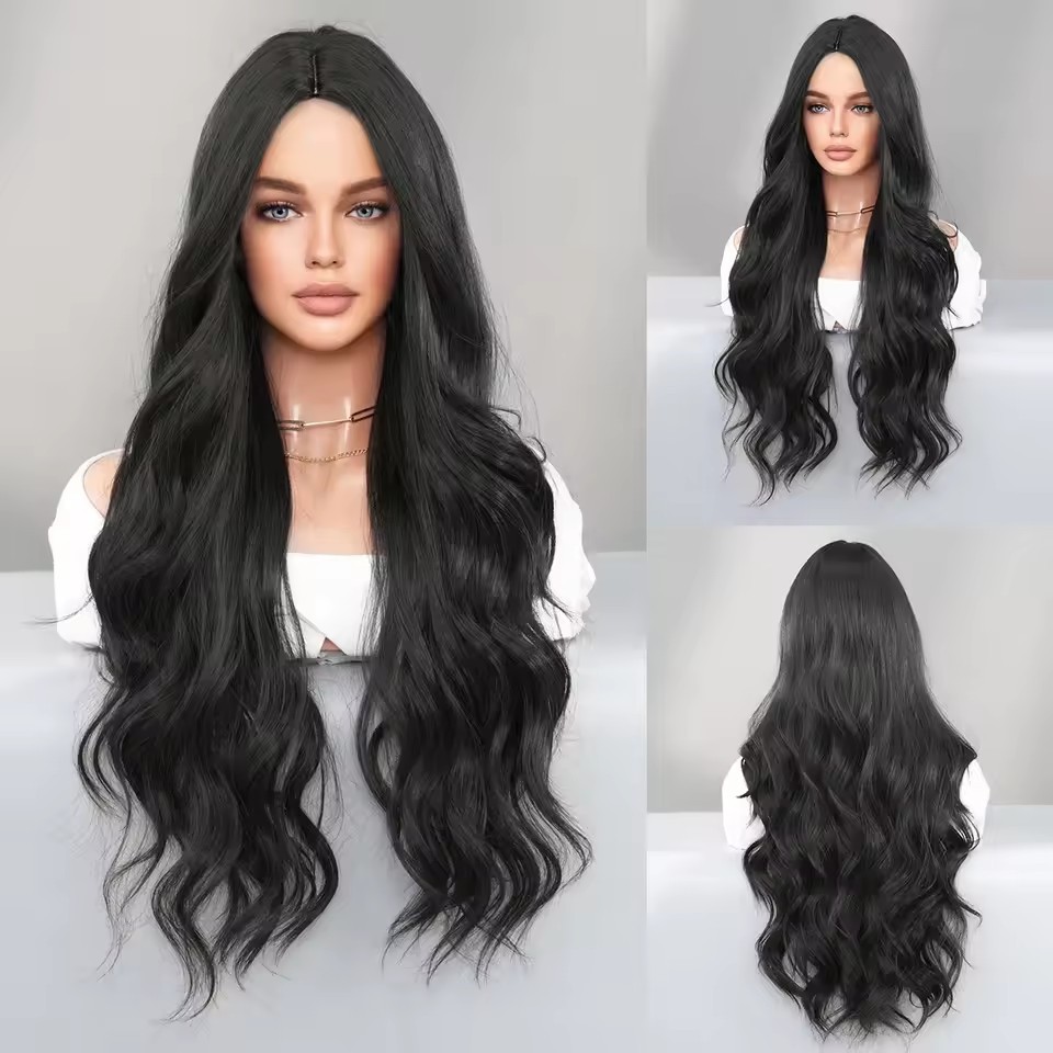Ginger Orange Colo T Part 13*5*1 Lace Front Synthetic Wigs Daily Party Middle Wig Hair for Women  Natural Use