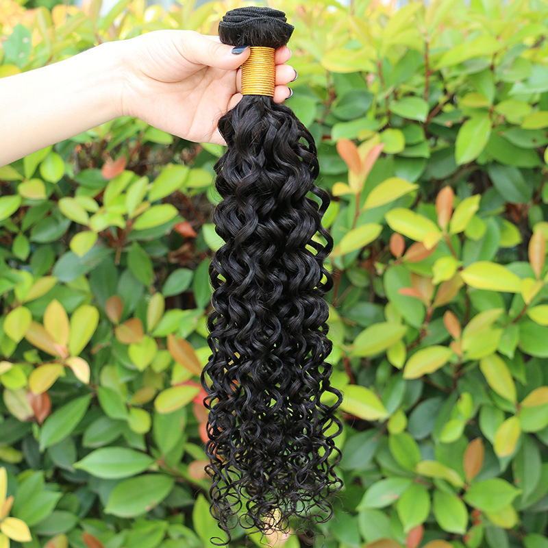 11A Natural Water Wave Brazilian Hair weft  3 Bundles Unprocessed Virgin Human Hair Weave Extension