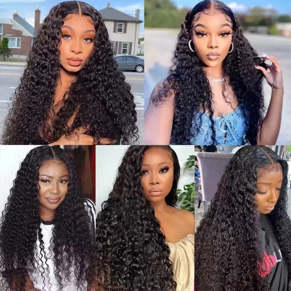 11A Natural Water Wave Brazilian Hair weft  3 Bundles Unprocessed Virgin Human Hair Weave Extension