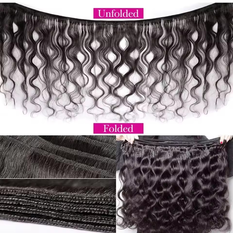 Natural Body Wave Bundles With 4x4 Closure Brazilian Human Hair Bundles And Closure Raw Hair Bundles r