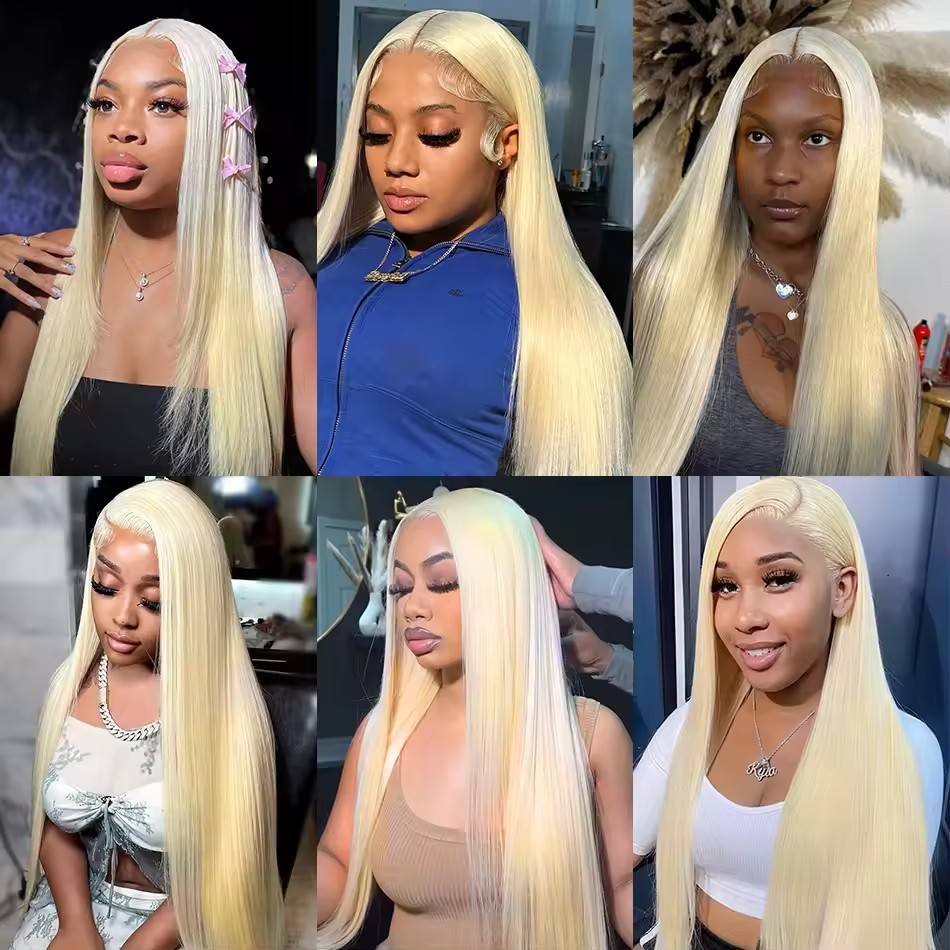 Straight 613 Honey Blonde Remy Hair Bundles 100%Virgin  Human Hair  Bundles Remy Hair Weft Extension