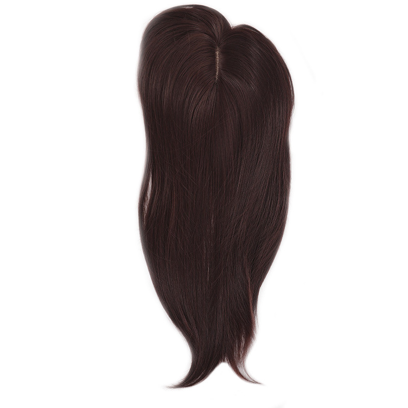 Straight Synthetic Hair Toppers with Bangs Hair Clip Top Hair Extensions Fluffy Toppers  Synthetic Hairpieces for Women with Thinning Hair