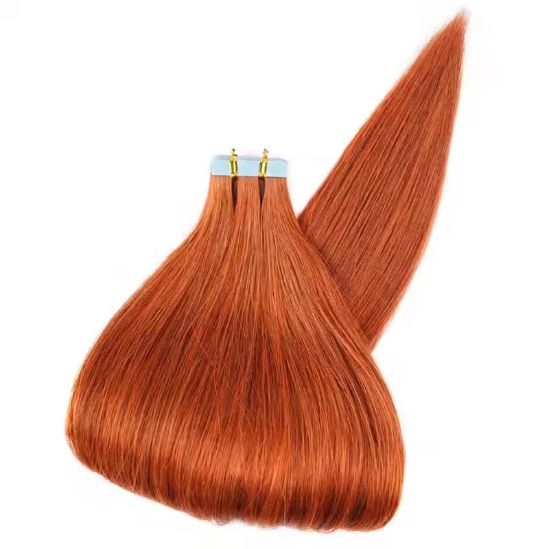 350# Cooper Tape In Hair Extensions  Virgin Remy Hair Extensions 100g Per Pack Seamless tape hair extensions