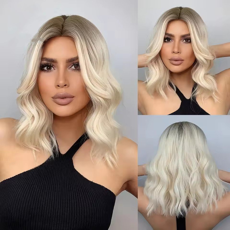 Ginger Orange Colo T Part 13*5*1 Lace Front Synthetic Wigs Daily Party Middle Wig Hair for Women  Natural Use